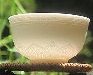 Exclusive White Porcelain Tea Cup Unglazed