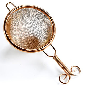 Golden Hoop Tea Strainer