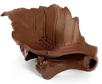 Purple Clay Tea Strainer Set Leaf Style