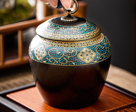 Exotic Style Tea Jar Tea Canister