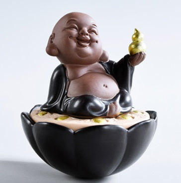 Tea Pet Roly-Poly Happy Buddha