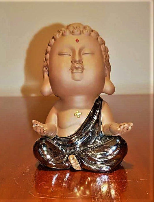 Purple Sand Buddha Statue (Peace)