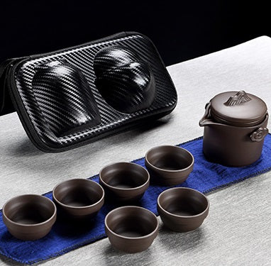 Portable Travelling Tea Set Quick Cup Mountain Style