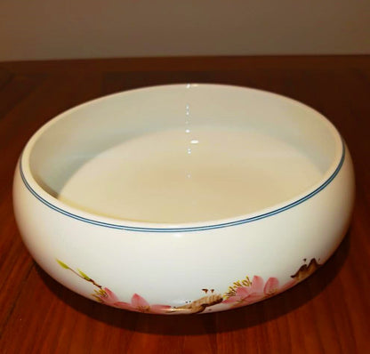 Tea Cup Washing Bowl - Peach Blossom